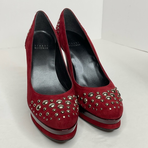 Stuart Weitzman Studded Heels - Picture 2 of 7